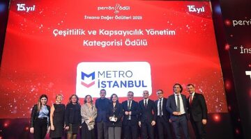 Metro İstanbul'a İnsana Saygı Ödülü