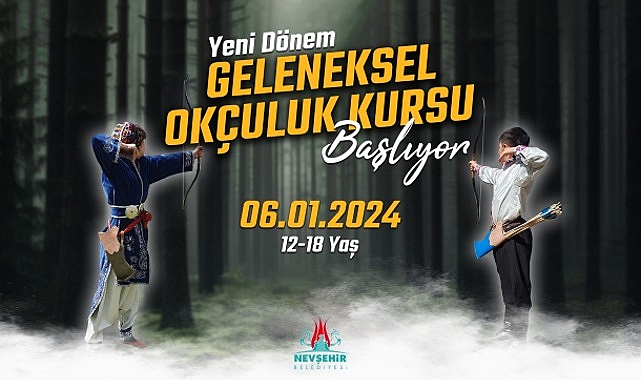 Nevşehir Belediyesi: Geleneksel okçuluk kursu açılacak