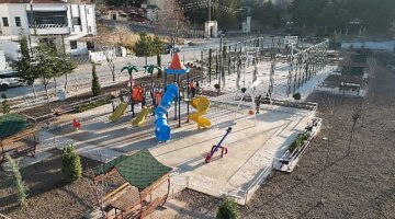 Nevşehir belediyesi'nden kıratlıoğlu mahallesi'ne yeni park