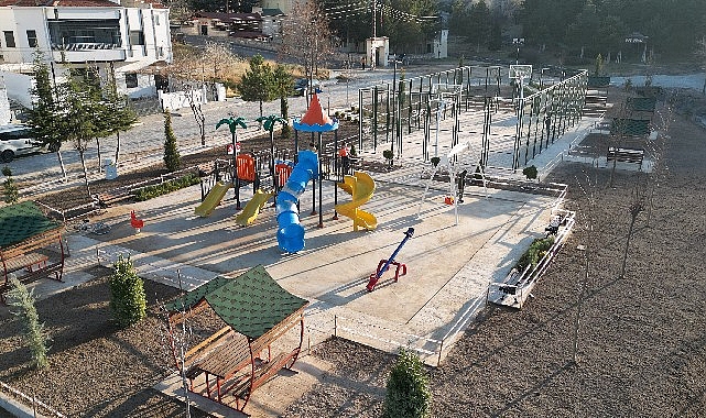 Nevşehir belediyesi'nden kıratlıoğlu mahallesi'ne yeni park