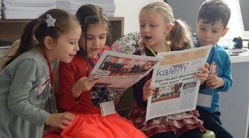 Anaokulu öğrencilerinden EGEMM'e anlamlı ziyaret