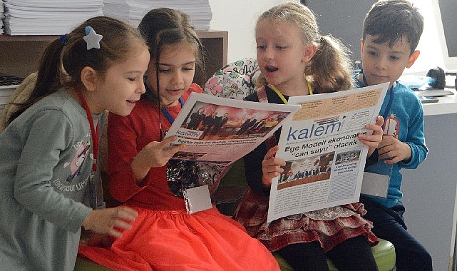Anaokulu öğrencilerinden EGEMM'e anlamlı ziyaret