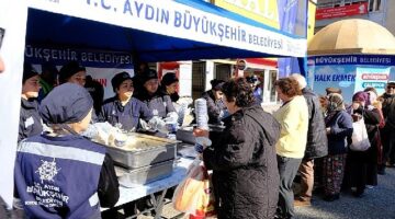 Aydın Büyükşehir Belediyesi'nden regaib kandili hayrı