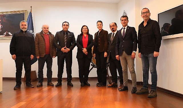 Basın mensuplarından başkan Çerçioğlu'na ziyaret