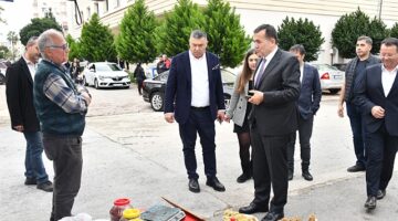Başkan Abdullah Özyiğit, Pirireis Mahallesi'nde vatandaşlarla buluştu