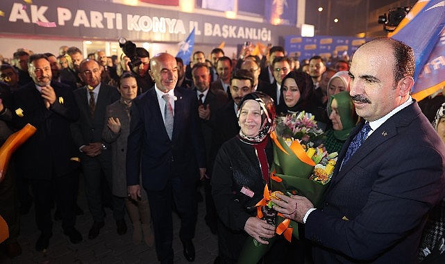 Başkan Altay: “İlk Günkü Aşkla Konya'ya Hizmet Etmeye Devam Edeceğiz"