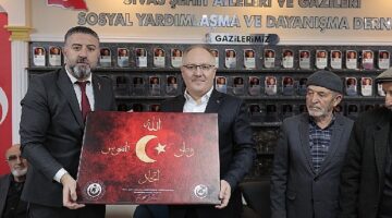 Başkan Bilgin Ankara Dönüşü ilk ziyaretini Şehit Aileleri ve Gazilere yaptı
