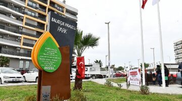Başkan Gümrükçü Balatçık'ta Parkı Açtı Öğrenci Yurdunun Müjdesini Verdi