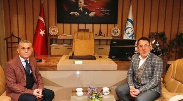 Başkan Savran'dan sgk il müdürü Baltacı'ya ziyaret
