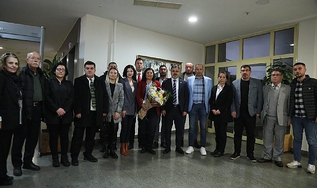 CHP nazilli ilçe örgütü'nden başkan çerçioğlu'na ziyaret