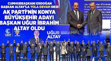 Cumhurbaşkanı Erdoğan Başkan Altay'la “Yola Devam" Dedi