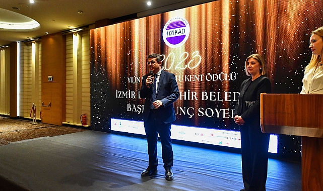 İzmir'e “Kadın Dostu Kent" ödülü