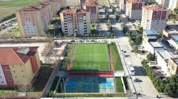 Lüleburgaz Belediyesi'nin yeni spor alanı tamamlandı