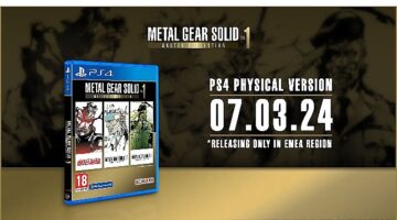 METAL GEAR SOLID: MASTER COLLECTION Vol.1, PlayStation®4 Fiziksel Sürümü, 7 Mart'ta Piyasaya Çıkıyor