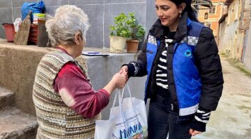 Mudanya Belediyesi'nde emeklilere gıda desteği