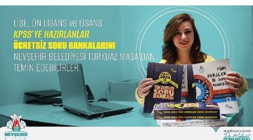 Nevşehir belediyesi'nden kpss adaylarına soru bankası desteği