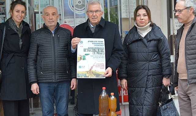 Ödemiş Belediyesi'nden çevreye duyarlı kampanya “5 litre bitkisel atık yağı getir hediye çekini götür"