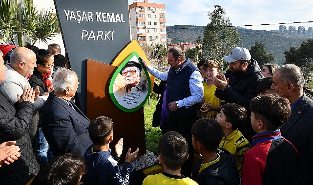 Yaşar Kemal Parkı Çiğli'de Törenle Açıldı