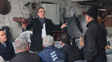 AK Parti Nevşehir Belediye Başkan Adayı Dr. Mehmet Savran, sanayi esnaflarıyla bir araya geldi