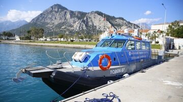 Antalya Büyükşehir Belediyesi deniz filosunu güçlendirdi