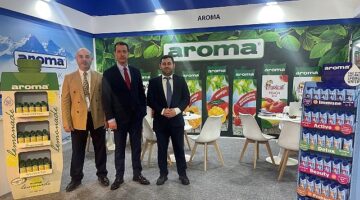 Aroma, Dubai Gulfood'da ürünlerini sektörle buluşturdu.