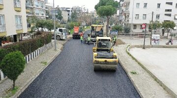 Aydın Büyükşehir Belediyesi'nden Efeler'e asfalt hamlesi
