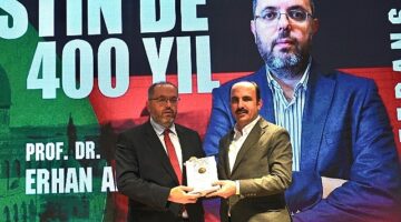 Başkan Altay, Prof. Dr. Afyoncu'nun “Filistin'de 400 Sene" Konulu Konferansına Katıldı