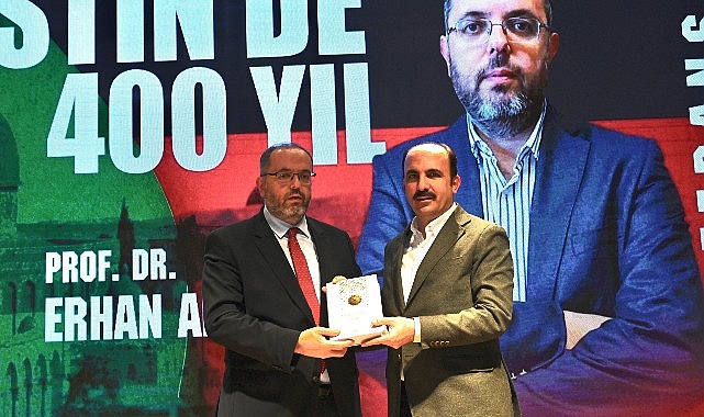 Başkan Altay, Prof. Dr. Afyoncu'nun “Filistin'de 400 Sene" Konulu Konferansına Katıldı