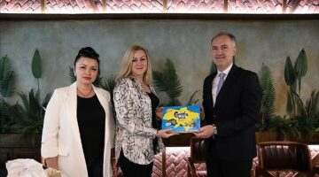 Başkan Taban Spor Lisesi'nin Ukraynalı Misafirleriyle Buluştu
