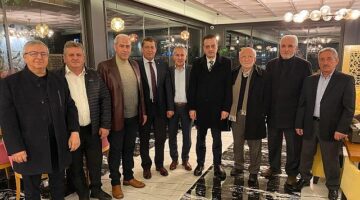 Çetinkaya, AK Partili başkanlarla buluştu