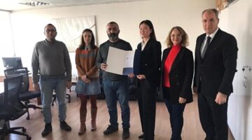 EÜ Eğitim Bilimleri Enstitüsü Orhun Değişim Programı Öğrencisi Zhambly Asem eğitimini tamamlayarak ülkesine uğurlandı