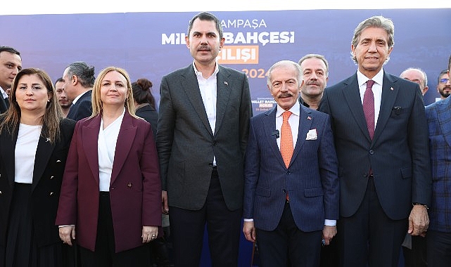 İstanbul Büyükşehir Belediye Başkan adayı Murat Kurum'un Katılımıyla Bayrampaşa Millet Bahçesi Hizmete Açıldı