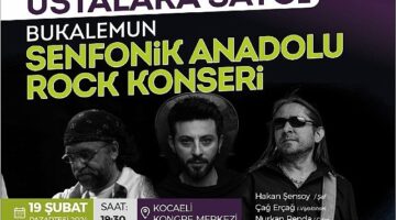 Kocaeli  Büyükşehir'den Anadolu Rock'un ustalarına saygı konseri