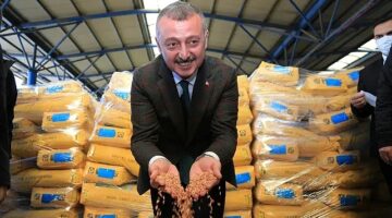 Kocaeli Büyükşehir'den çiftçilere tohum ve gübre desteği