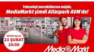 MediaMarkt Yeni Mağazasını Atlaspark AVM'de Açıyor
