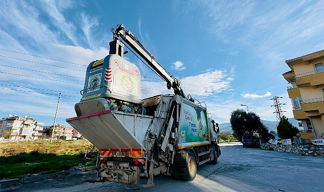 Milas'ın 7 Mahallesine 350 Adet Akıllı Sistem Yerüstü Çöp Konteyneri