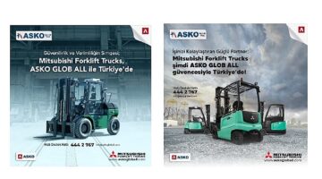 Mitsubishi Forklift, ASKO Glob All Güvencesi İle Türkiye'de