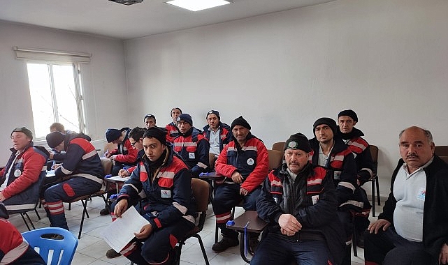 Nevşehir Belediyesi bünyesinde çalışan personeller, iş güvenliği konusunda bilgilendirilerek sağlık taramasından geçirildi