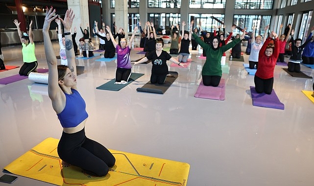 Pancar Deposu'nda yoga buluşmaları başladı