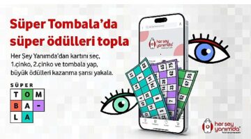 Vodafone Her Şey Yanımda'da Tombala Heyecanı Başladı