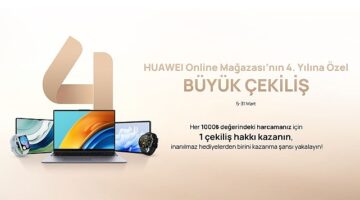 1 milyona yakın cihazı tüketicilerle buluşturan HUAWEI Online Mağaza 4.yaşını kutluyor