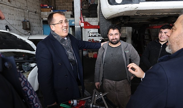 AK Parti Nevşehir Belediye Başkan Adayı Dr. Mehmet Savran, bugün Zahire Pazarı ve Sanayi Sitesi içerisindeki esnafları ziyaret etti