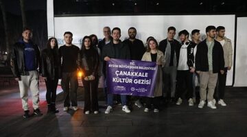 Aydın Büyükşehir Belediyesi, Çanakkale Zaferi'nin 109. yıldönümü için anlamlı bir gezi düzenledi
