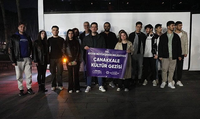 Aydın Büyükşehir Belediyesi, Çanakkale Zaferi'nin 109. yıldönümü için anlamlı bir gezi düzenledi
