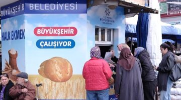 Aydın Büyükşehir Belediyesi Halk Ekmek Fabrikası Ramazan ayında da Aydınlılara hizmet vermeye devam ediyor