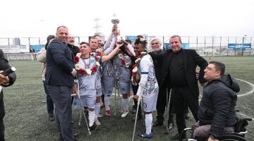 Bağcılar Ampute Futbol Takımı" şampiyon oldu