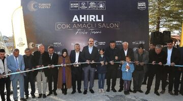Başkan Altay Ahırlı ve Yalıhüyük İlçelerini Ziyaret Etti, Ahırlı Çok Amaçlı Salonun Açılışını Yaptı