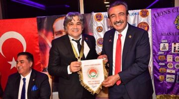 Başkan Soner Çetin Adana Lions Kulübü'nün konuğu oldu