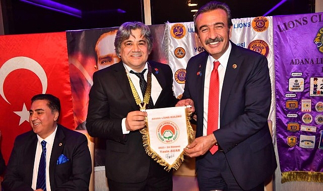 Başkan Soner Çetin Adana Lions Kulübü'nün konuğu oldu