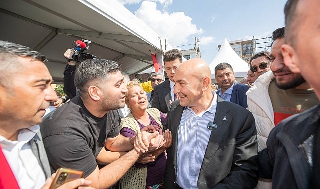Başkan Soyer Örnekköy'de temel atma töreninde konuştu: “Mesaimin son saatine kadar çalışmaya devam edeceğim"